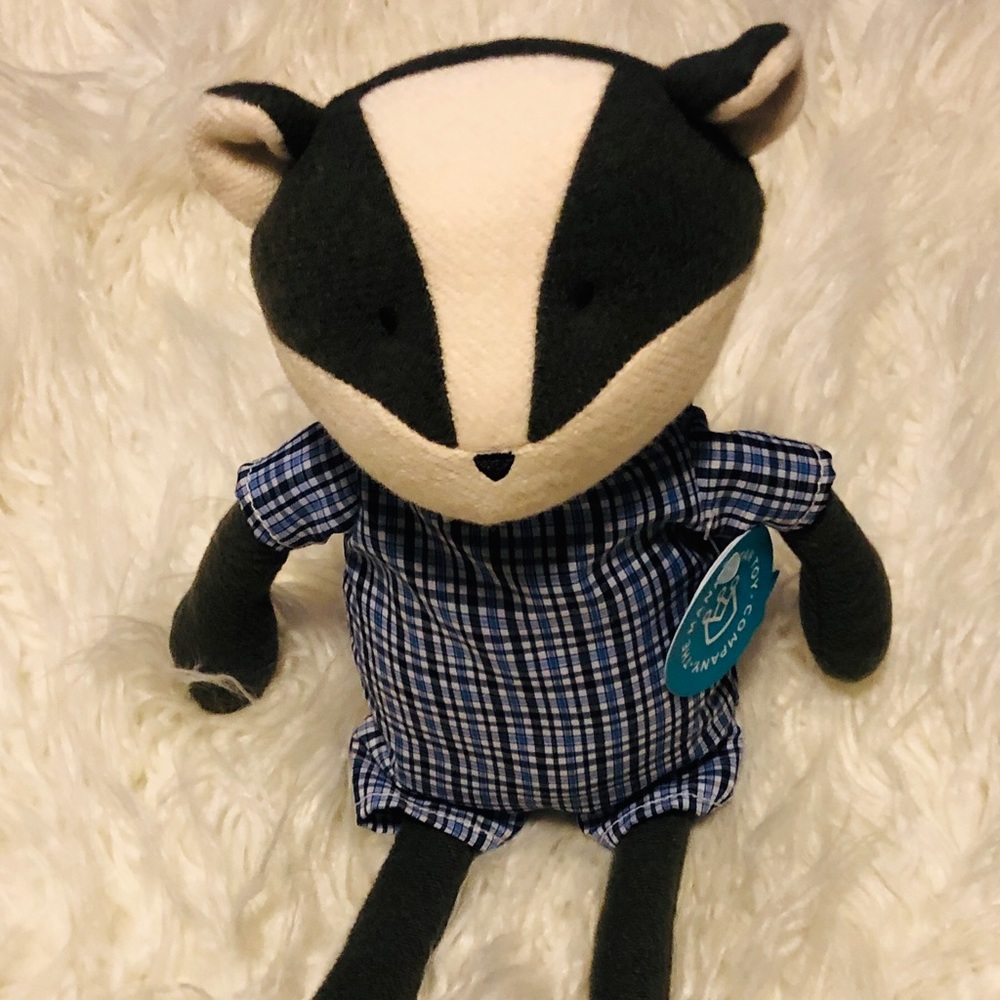 NWT Manhattan Toy Co. Easter Brunch Raccoon Plush